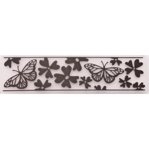 2020 butterfly flower Embossing Folders for Papers Photo Album Making Cards Supplies DIY 3D Plastic Scrapbooking Cutting Dies
