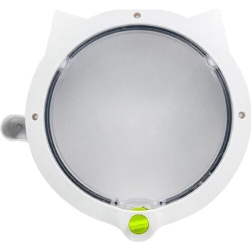 2021 New Small Round Cat Door with 4-way Lock Pet Plastic Window Lockable Safe Dog Gate