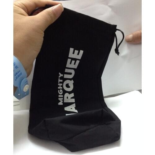 500pcs/lot high quality small drawstring bag 14*27cm cotton fabric jewelry bag wholesale custom gift pouch for gift jewelry