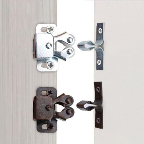 8Pcs Twin Double Roller Catch Latch Cupboard Wardrobe Furniture Door Home Caravan Boat Hardware Home Inprovement