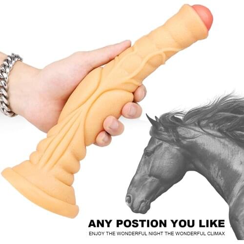 11.8 Inch Huge Horse Dildo Anal Plug With Suction Cup Big Butt Plug G Spot Animal Dildos Vagina Masturbator Anus Dilato Sex Toys
