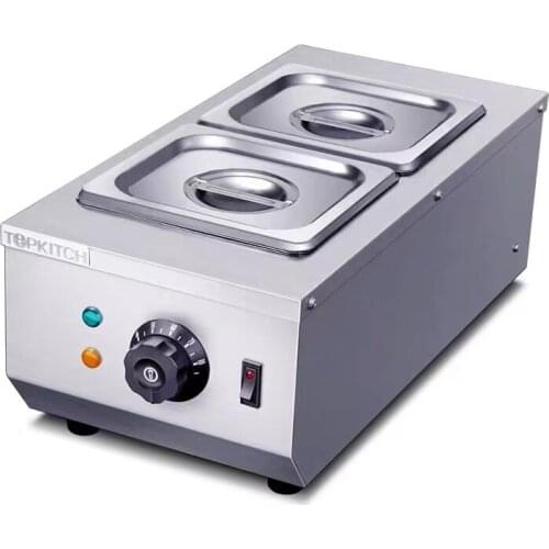 Electric Chocolate Cheese Melting Machine Heater Commercial Double Hot Pot Fountain Boiler Dipping Cylinder Melter Pan Warmer