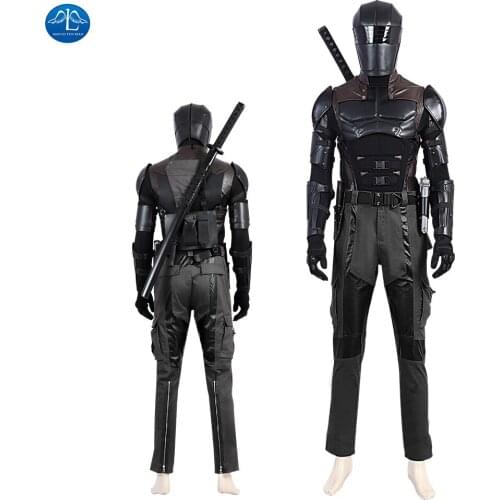 Movie G I Joe Retaliation Snake Eyes Cosplay Costume Paladin Cosplay Suit Halloween Costume Men Custom Made