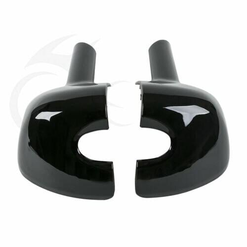 Motorcycle Left and Right Lower Vented Leg Fairing Caps For Harley Touring Road King Electra Glide Ultra-Classic 1983-2013