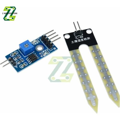 Soil Moisture Hygrometer Detection Humidity Sensor Module For Arduino Development Board Automatic Watering Device