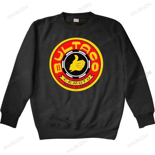 Men sweatshirt spring Bultaco Cemoto Motorcycles Logo unisex sweatshirt men top