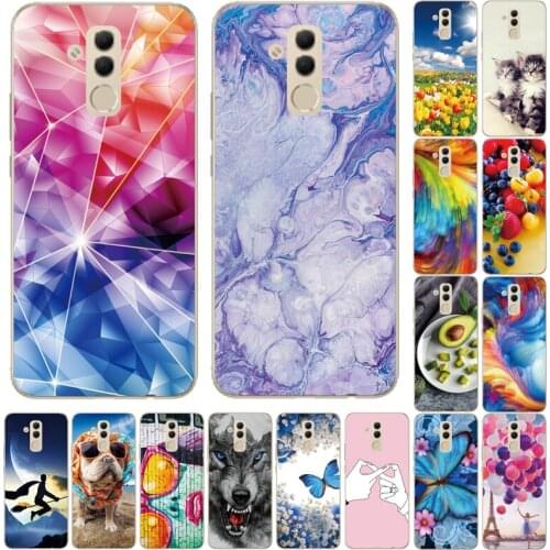 Soft case For Huawei Mate 20 Lite Case 6.3 inch Transparent Silicone Phone For Huawei Mate 20 Lite Cover Coque Capa