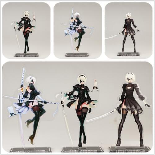 NieR Automata YoRHa No. 2 Type B Acrylic Stand Figure Desktop Decoration Collection Model Toy Doll Gifts Cosplay