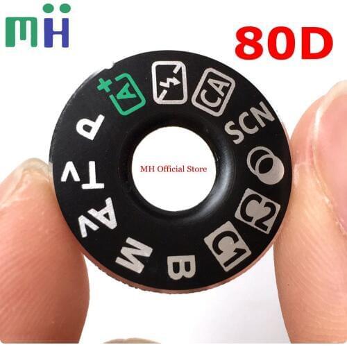 NEW COPY For Canon 80D Top Cover Mode Dial Button Sheet Cap Camera Repair Spare Part Unit