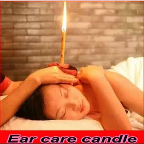 Wholesale 50pcs= 25pairs Cheap And High-Quality Medical Ear care & Natural Beewax multicolor ear candles