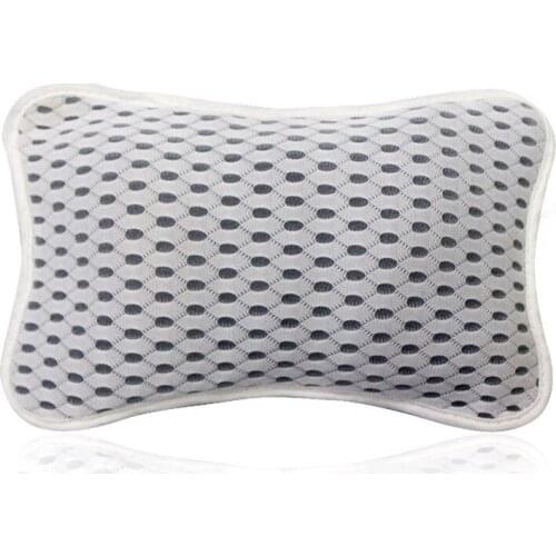 SPA Bath Pillow Non-Slip Bathtub Headrest Soft Quick Dry Bath Pillows With Suction Cups Easy To Clean Bathroom Accessories