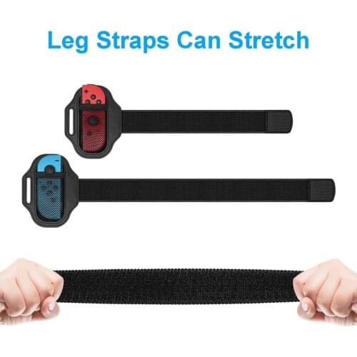 2pcs/lot Adjustable Elastic Leg Strap Sport Band for Nintend Switch Joy-con NS For Ring Fit Adventure Game for Kids And Adults