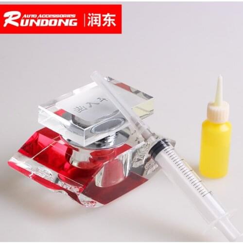 Special plastic syringe essential oil dispensing perfume syringe for car perfume seat hanging decoration