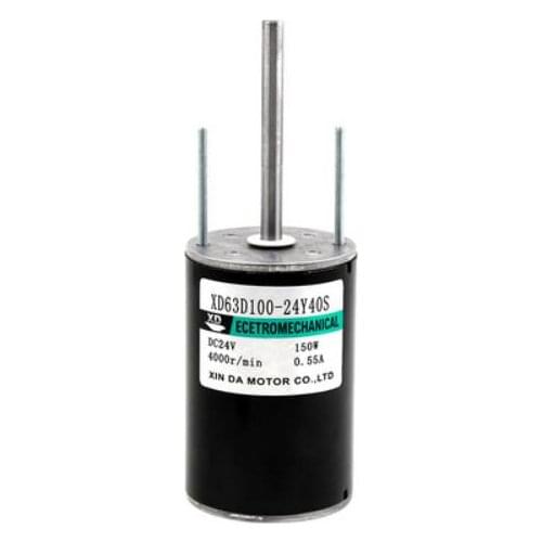 XD ECETROMECHANICAL XD63D100-24Y40S DC24V 150W 4000r/min 0.55A 2000r/min DC12V XIN DA MOTOR CO.,LTD