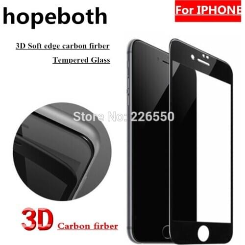 10pcs/lot Soft Edge Tempered Glass Screen Protector For iphone xs max xr X 6 6s 7 8 Plus 3D Curved Full Cover Film proof