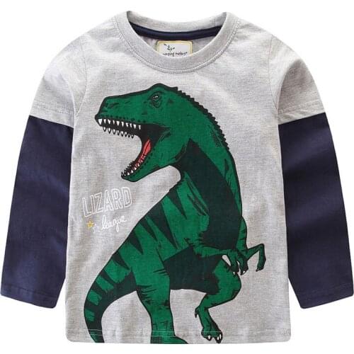 ZWF1025 Boys Girls Cartoon Pattern Autumn Spring Outwear Children Sweatshirts for Kids Clothes Baby Boys Girls Pullovers Clothes