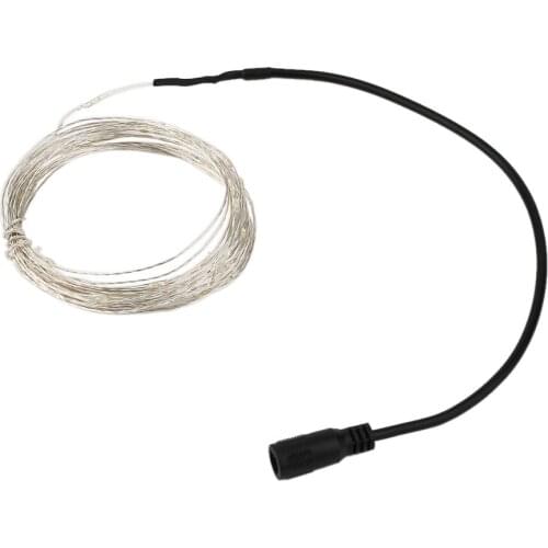 20M 200LED Silver Wire String Fairy Light Christmas Outdoor Decoration LED String Lights For Garden Party DC12V