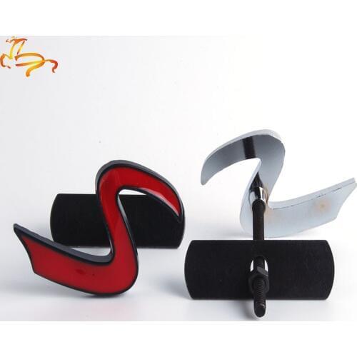 3D Metal S Front Hood Grille Chrome Emblem Sticker for Mini Cooper R50 R52 R53 R56 R57 R58 R60 Grill Badge Decals Exterior Acces