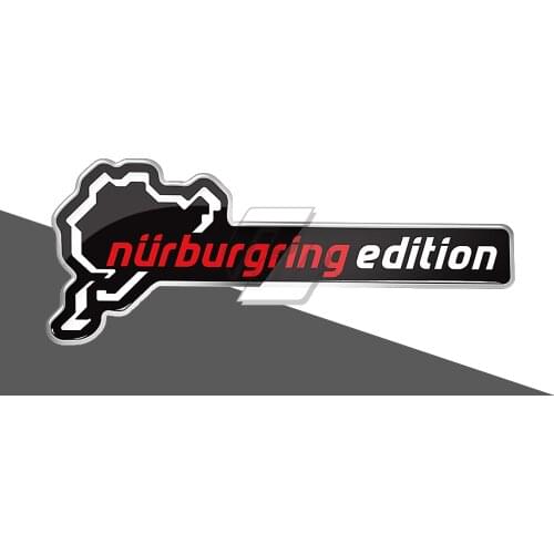 3D Resin Nurburgring Edition Sticker Motorcycle Tank Decal Motocross Racing Stickers Car AVT Bike Decals