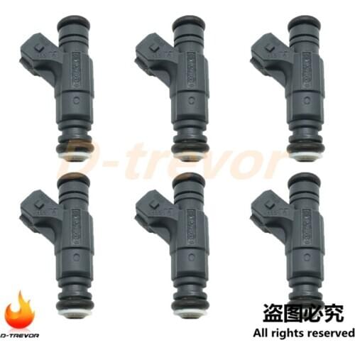 6pcs Fuel Injector 0280156063 FJ896 for Audi TT Quattro 2003 2004 2005 2006 1.8L