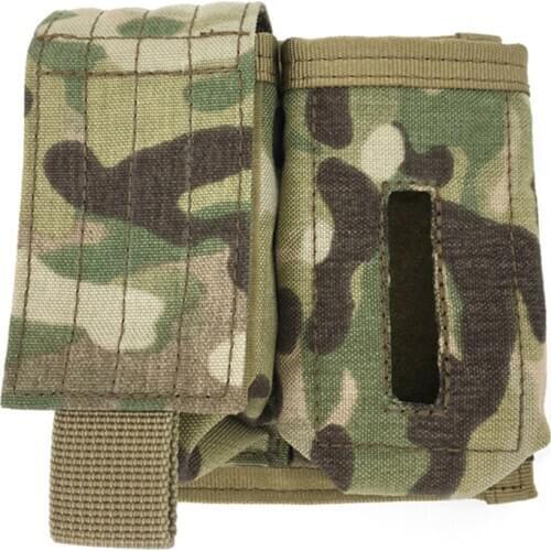 SOE NSW Helmet Accessories Tactical Pouch Survival Lamp Holder MS2000 MARSOC Battery Tool Bag - Multicam