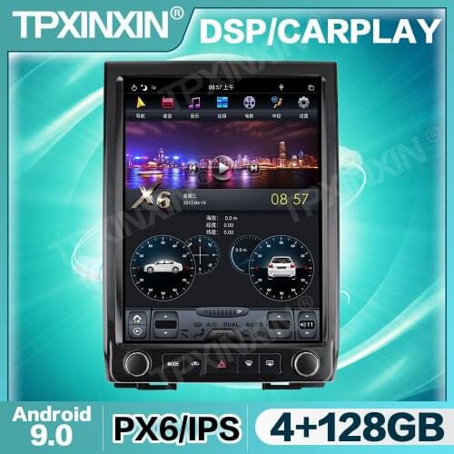 128G Android 10.0 Tesla IPS Vertical Screen Ford expedition 2015 - 2017 Car Radio Multimedia Auto DVD Player Navigation GPS 2din