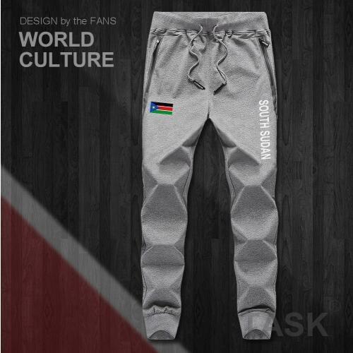 South Sudan Sudanese SSD Africa mens pants joggers jumpsuit sweatpants track sweat fitness fleece tactical casual nation country