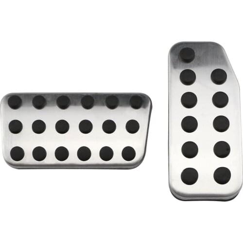 Color My Life Stainless Steel Car Styling Car Pedals Car Pedal Protection Cover for Honda Fit Jazz 2011 - 2020 Parts Accessories