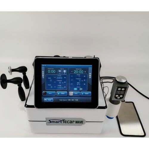 Diathermy Smart Tecar Therapy Combined Shockwave and EMS Electric Muscle Stimulation Equipment