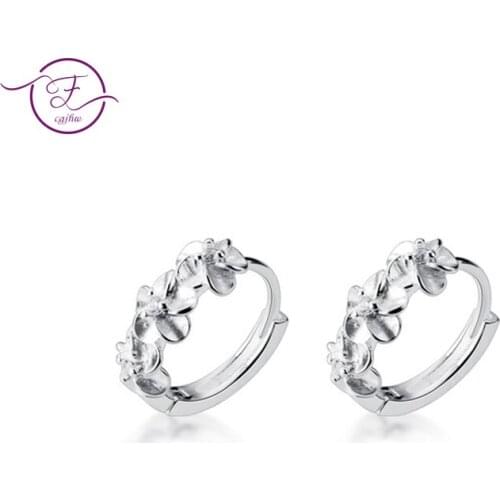 Серебряные серьги FCGJHW China At AliExpress