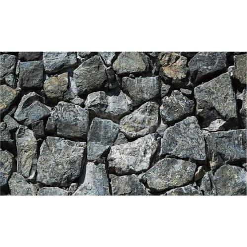 Rock Aquarium Background 2 Sizes Grey Stones Rocky Terrarium Durable PVC Decorations Backdrop Wall Decor for Fish Tank