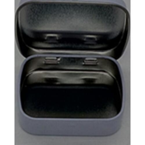 Hot sell 58x45x15mm mini tin box gift box/mint metal box white rectangle plain metal tin box