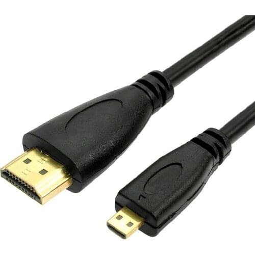 High Definition Cable Computer Cable Camera Cable HDMI-compatible To Micro HDMI-compatible Cable Male To Male