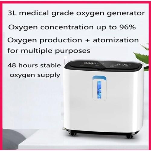 2Oxygen Machine Family Oxygen Machine Old and Pregnant Woman 3LFamily Oxygen Machine 5L Medical Grade Band Atomization ED
