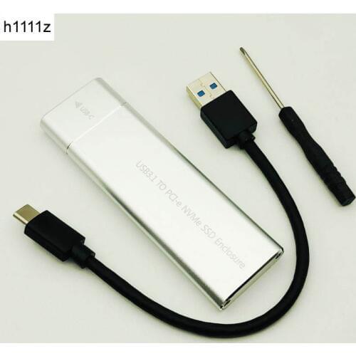 BTBcoin HDD Enclosure M.2 NVME SSD Case/Box HD USB C Adapter Hard Disk Case Hard Drive Box M.2 SSD USB Adapter SSD M2 Type C Box