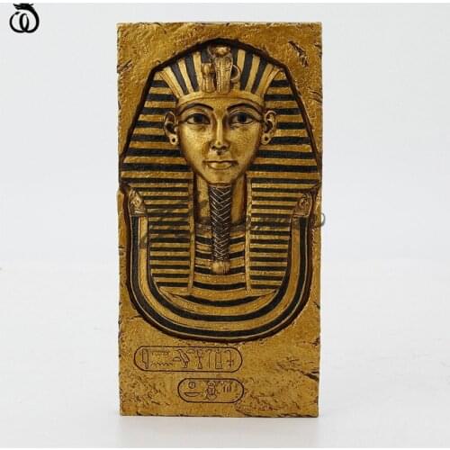 Egypt Pharaoh Wall Hanging Decoration Toxophily Art Sculpture Resin Craft Home Decor Living Room Accessories Birthday Gift R7240