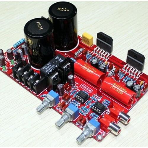 LM3886 + NE5532 finished mixer amplifier board /2 *68W stereo integrated amplifier board /Preamp board/Stage amplifier board