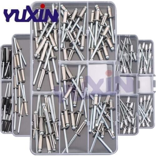 M2.4/M3.2/M4/M5 GB12618 Aluminium Blind Rivets Nail Decoration Pop Rivets For Furniture Assortment Kit