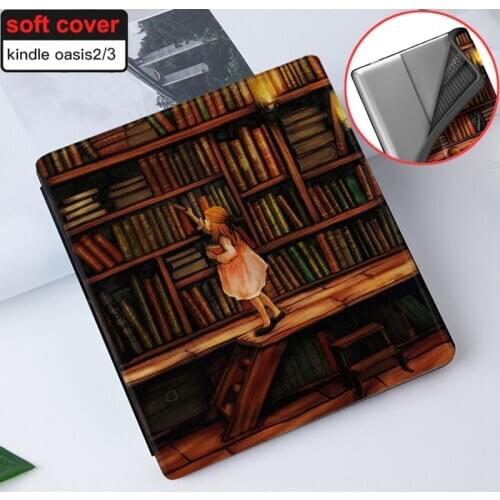 Magnetic Soft Case for Kindle Oasis (9th Gen-2017 and 10th Gen-2019) eReader for Kindle Oasis 2017/2019 Auto Sleep/Wake Cover