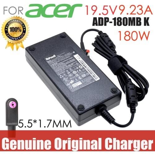 Original For ACER 19.5V 9.23A 180W laptop AC adapter charger Aspire V15 Nitro VN7-593 VN7-593G VN7-793G G900-757W ADP-180MB K