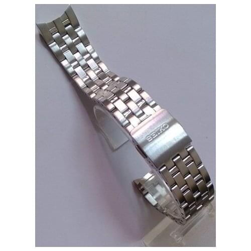 Original Seiko Watchband steel peak pole series Premier steel watchband