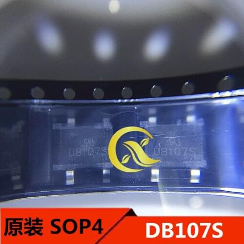 5PCS DB107S patch SOP4 1a/1000v DB107 bridge rectifier bridge pile of original products