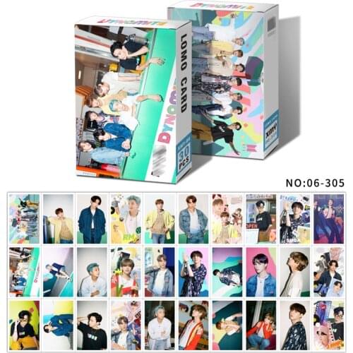 2020 K-POP Bangtan Boys Poster Lomo Card New Album DYNAMITE Map of The Soul 7 PhotoCard Cards Wall Banner JUNG KOOK JIMIN SUGA