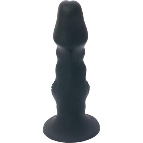 18*4.5cm Silicone Anal Horse Dildo Butt Plug Toys For Women Realistic Penis Masturbation Dilator G-Spot Adult Erotic Sex Toys