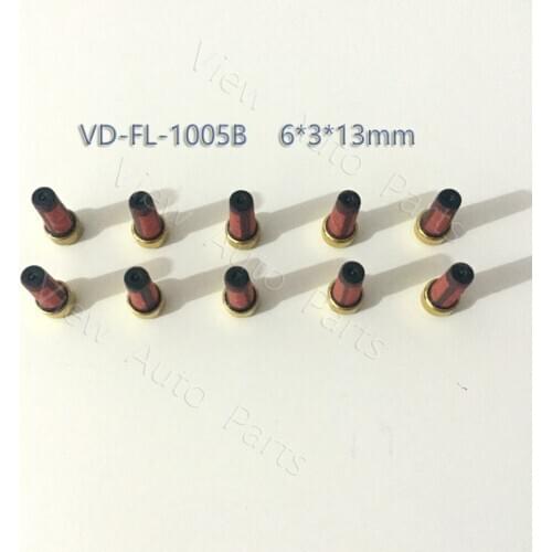 10pcs For Opel Daewoo Corsa Vectra S10 Fuel Injector Basket Filter Top Quality Fuel injector Repair Kit 6*3*13mm VD-FL-1005B