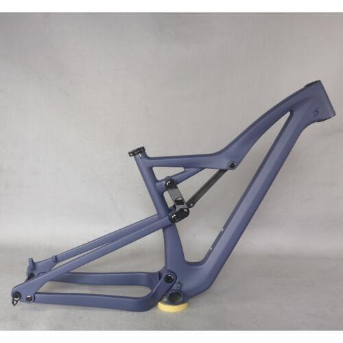 Toray carbon fiber T800 BB92 custom paint 160mm disc brake post mount 29er and 27.5er full suspension carbon MTB frame FM10