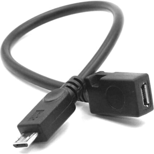 2021 New Micro USB 5Pin Male to Female Extension Charge Cable for android Phone Tablet PC