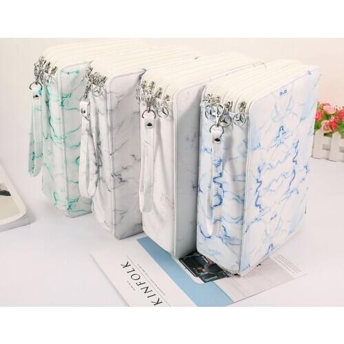 216 Holes Pencil Case School Pencilcase for Girls Boys Pen Bag Large Cartridge Box Big Stationery Penal Pouch Kit Pencilholder