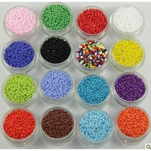 Free Shipping 2mm seed beads ,200 Grams/lot,Cheap Glass Seed Beads ,can mixed color
