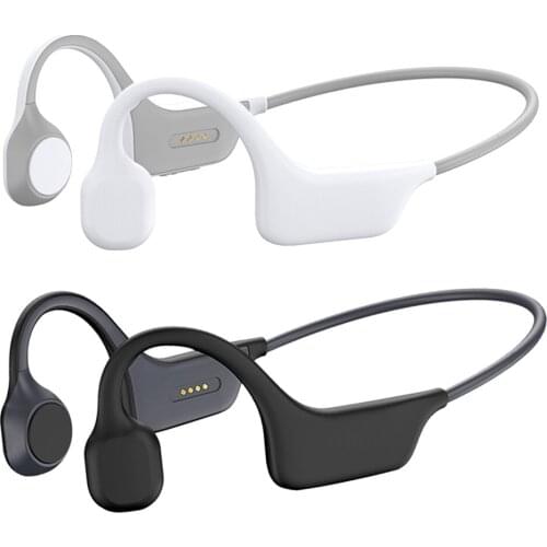 True Bone Conduction Bluetooth Headset Ear-Hook Design IP56 For Cycling Gym